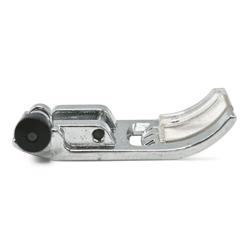 Image of ZENITH Zig Zag J Screw Pressure Foot Snap on Type for Automatic Electric Low Shank Sewing Machines Suitable for Usha Janome Brother Singer etc Steel Finish