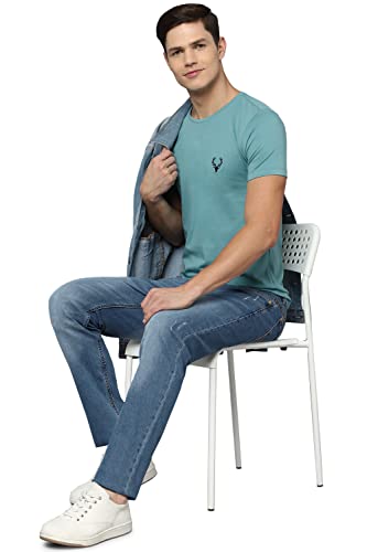 Image of Allen Solly Men's 100% Cotton Regular Fit T-Shirt