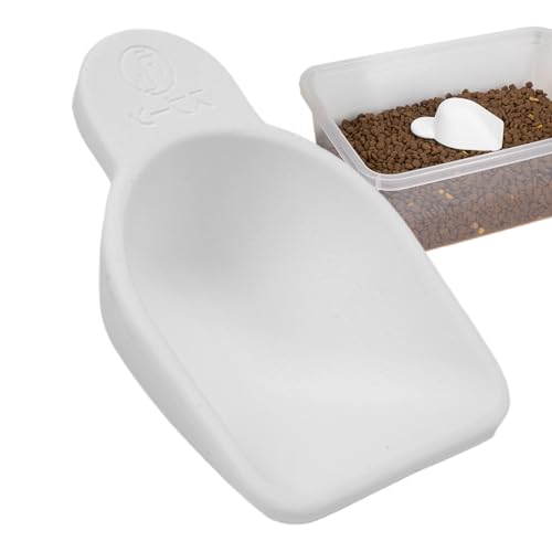 hawien Cuchara de comida seca para gatos, Cuchara de comida para mascotas,Recipientes para almacenamiento de alimentos y tazas medidoras de tierra de diatomeas | Tazas medidoras de alimentos que