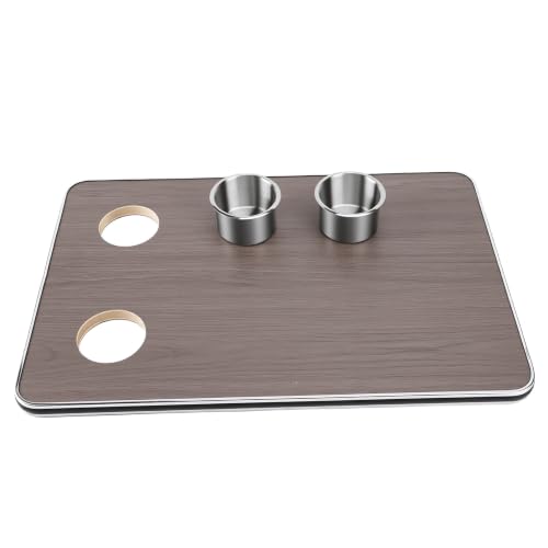 Mesa Rectangular para RV Akozon de 15,94 X 23,62 Pulgadas con Acabado de Madera