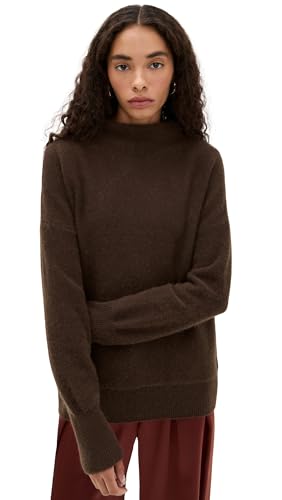 Image of Vince Women's Boiled Funnel Neck Pullover