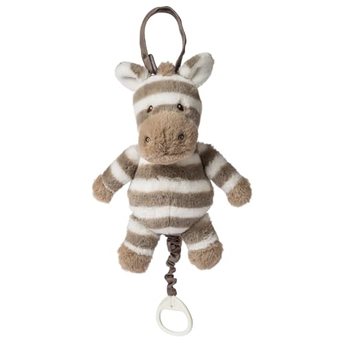 Mary Meyer Afrique Musical Pull Toy Stuffed Animal Soft Toy, 10-Inches, Zebra image 4