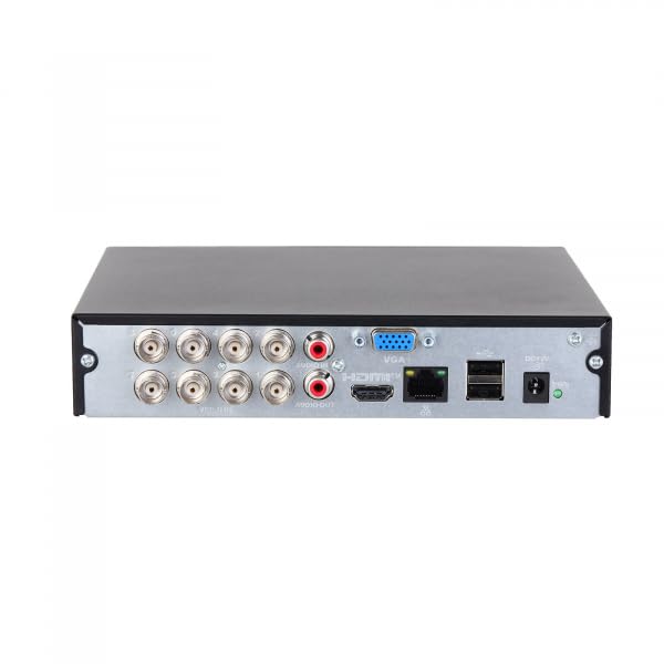 XVR WizSense penta ibrido 8 canali HDCVI/AHD/TVI/CVBS – IP 8+2 extra fino a 6MP – XVR1B08-I/T