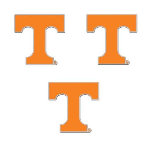 World Flags Direct Pack of three NCAA Collector Enamel Pins; 3 College Pin Badges by Wincraft (Tennessee Volunteers, 3 Logo Pins)