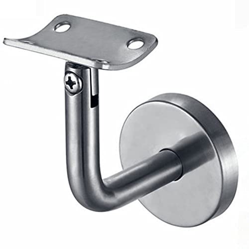 Barre d'appui escalier antidérapante en inox à 5 supports muraux de sécurité