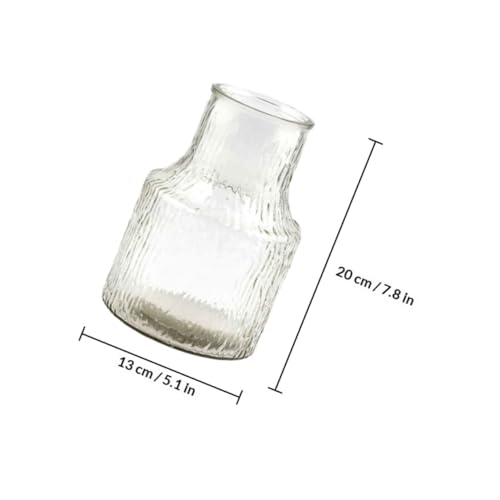 Jarrón de cristal moderno resistente que soluciona rincones vacíos 3