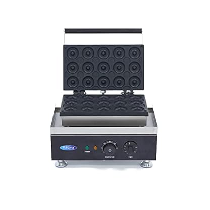 Maxima Gastro Donut Maker - 15 Mini -Donuts - Ø5 cm - mit Eingebauter Timer – Bild 3
