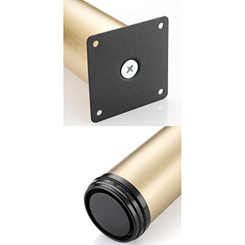 Patas para muebles de aluminio ajustables que eliminan el cojeo 8