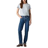 Levi's Femme Jeans 724 High Rise Straight, Mosey Mid Stone, 31W / 32L