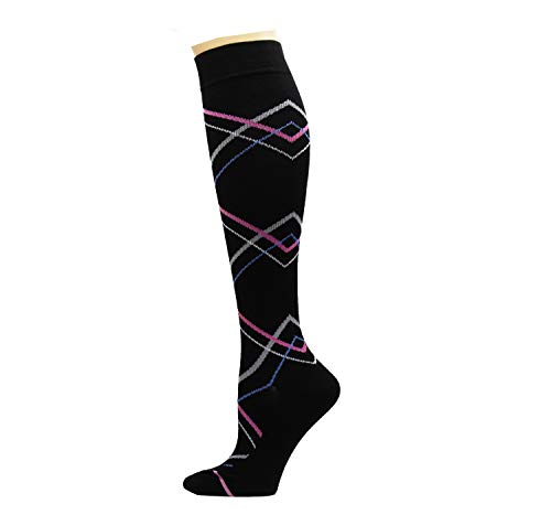 Image of Dr. Motion 4 Pairs Therapeutic Graduated Compression Women's Knee-hi Socks