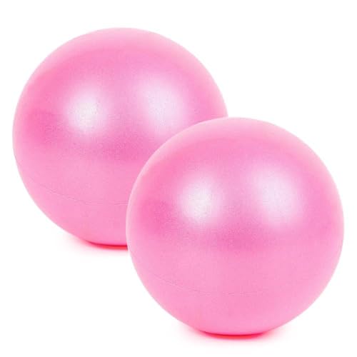 2 pelotas de yoga de 25 cm, antiestallido, gruesas, para pilates y pilates, m5