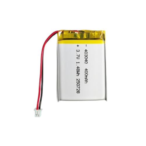 Batería 403040 de 3,7 V y 400 mAh con conector JST de 1,25 mm
