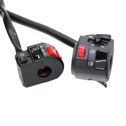 Interrupteur de guidon moto pour remplacer un commodo défectueux et réparer vos clignotants