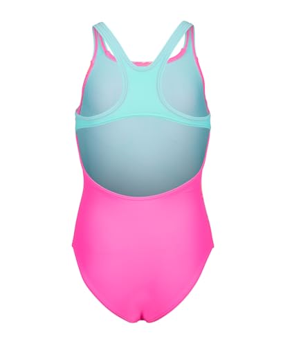 Image of ARENA Girls Feel Lines Swim Pro Back Swimsuit Uv Protection Quick Drying Kids Bathing Suit
