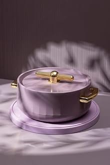 SELVEL Giving shape to life! stainless steel Elegance 1700ml Casserole|Advanced PU Insulation|Elegant Design Insulation|Keeps Food hot & Fresh for Long Hours|(Purple 1700 Ml)