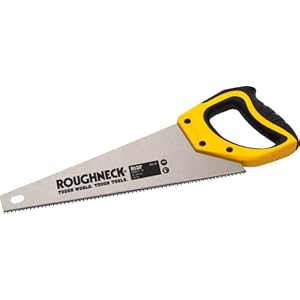 Roughneck ROU34433 R13F Hardpoint Toolbox Saw – Fine 330mm/13″- 10T, Yellow