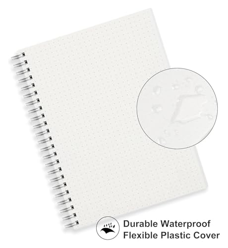 Carnets de notes A5 à spirale lot de 3 pour la planification