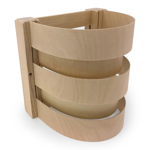 Gravidus Sauna-Lampenschirm - Ideal für entspannende Saunaerlebnisse – Halbrunde Sauna-Beleuchtung L20xB19.5xH16.5 cm