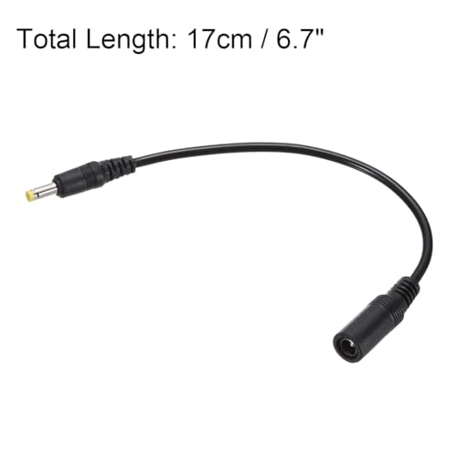 Adaptador conector convertidor DC 5.5x2.1mm a 4x1.7mm, 5 piezas miniatura 3