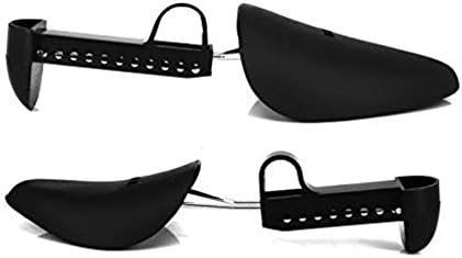XINGZI 1 Pair Practical Plastic Adjustable Length Men Shoe Tree Stretcher Boot Holder Shaper Organizers Great for all Shoes Heels and Sneakers Sports Shoes(Black)
