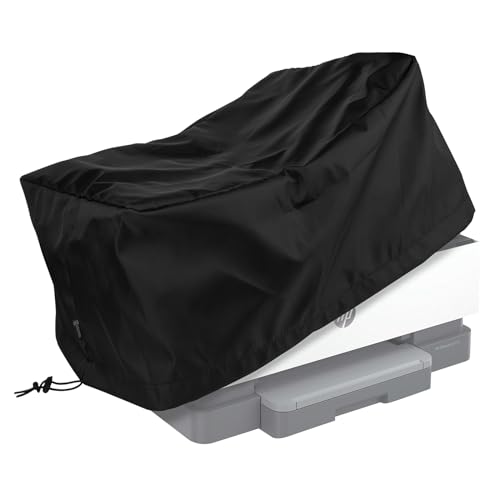 CaSZLUTION Printer Dust Cover - Compatible with HP OfficeJet Pro 8125e / 9125e / 8135e / 8139e / 9135e / 8138e / Wireless All-in-One Printer, Water Resistant Protector Case - 19.5 x 15.7 x 10.3 Inch