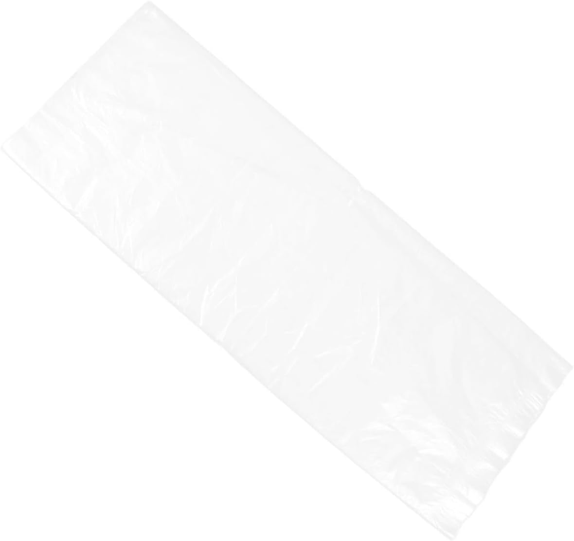 Kisangel 100pcs Portable Disposable Foot Tub Liners Thickened Plastic Foot Bath Basin Bags for Soak and Spa Multiuse Travel Friendly Design for Use