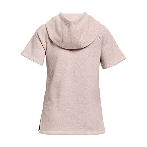 Under Armour Rival Fleece Short Sleeve Girls Hoodie2