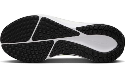 Image of Men's Nike Vomero 17 in Black /Volt-LT Smoke Grey-White
