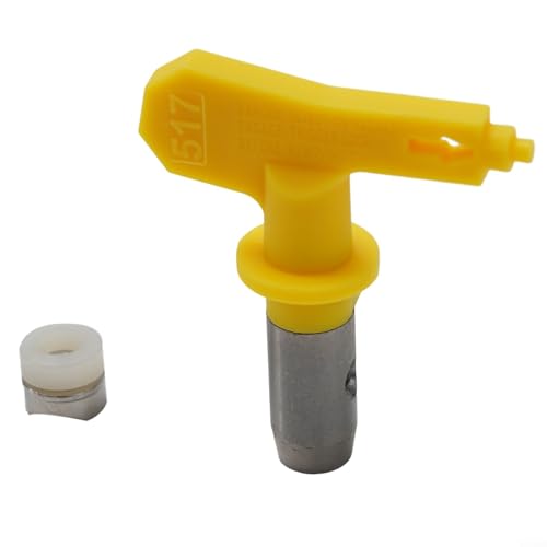 56 Series Buse de pulvérisation pour pulvérisateurs de peinture sans air compatible avec peinture au latex et revêtement de mastic avec matériau en acier et contrôle précis du débit (517)