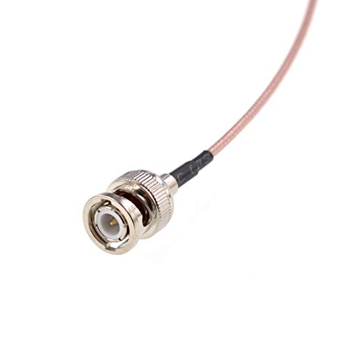 Cable coaxial SMA hembra a BNC macho RG316 2pcs 1m miniatura 4
