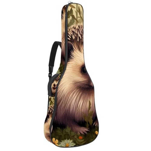 Sac pour guitare acoustique avec couche de protection en éponge et étanche