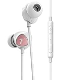 Thore Wired in Ear Headphones for iPhone Xr, Xs Max, iPhone 11, 11, 12, Mini, 13 Pro Max Earphones with Mic - Lightning MFi Certified by Apple Earbuds with Remote Microphone + Volume Control (V100)