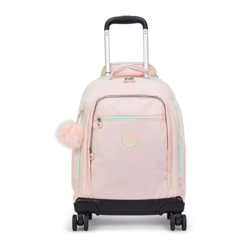 Mochila de Rodinhas Zea Kipling Blush Metallic