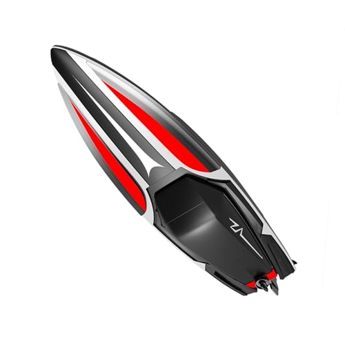 Bateau télécommandé facile à installer Toddmomy avec batterie 1200mah pour courses aquatiques