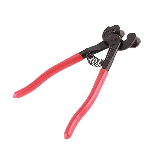 200mm Heavy Duty Mosaic Nippers, Portable Glass Cutters Wheeled Scoring Tool, Tile Cutter Tool Running Pliers for Cutting Glass Tile Ceramic