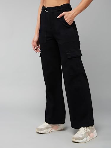 Image of Dolce Crudo High Rise Wide Leg Jeans for Women