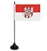 U24 Tischflagge Assamstadt Fahne Flagge Tischfahne 10 x 15 cm