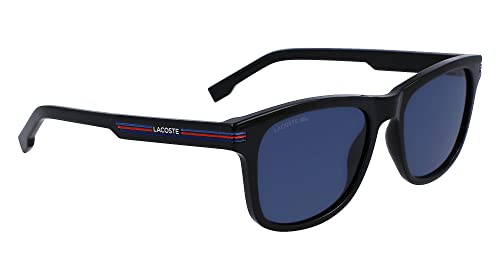 Lacoste Men's Sunglasses L995S - Black with Solid Blue Lens – Ansicht 8
