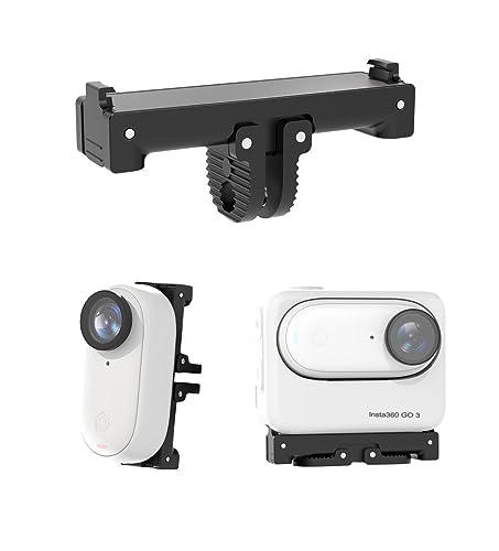 SHEAWA for Insta360 Go 3/Go 3S 磁気マウント 拡張マウントアダプター マウントベース ピボットスタンド 三脚、自撮り棒などの撮影アクセサリーを取り付け可能