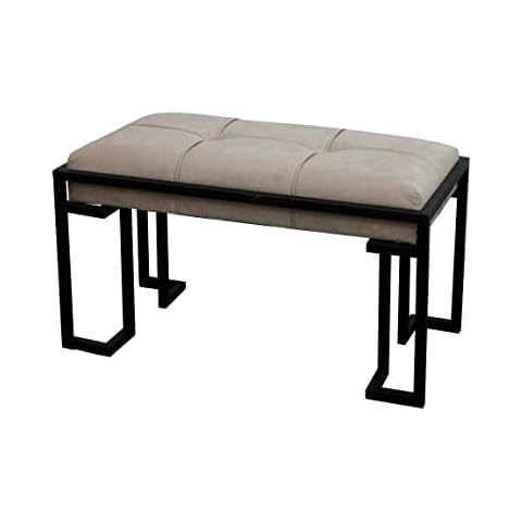 La Maison Plush Velvet Upholstered Bench Cover