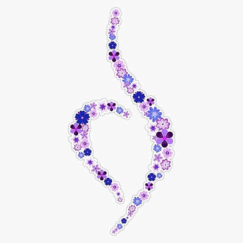 Flower Eating Disorder Recovery Symbol Sticker Vinyl Waterproof Sticker Decal Car Laptop Wall Window Bumper Sticker 5