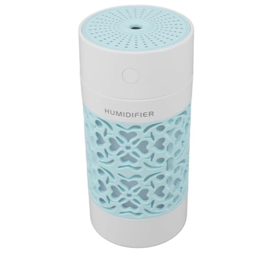 Humidificador pequeño USB para auto de 250 ml con luz LED miniatura 1
