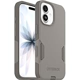 OtterBox Commuter Series MagSafe cover per iPhone 17, custodia resistente a shock e cadute, testata 3x norme MIL-STD 810G, Grigio