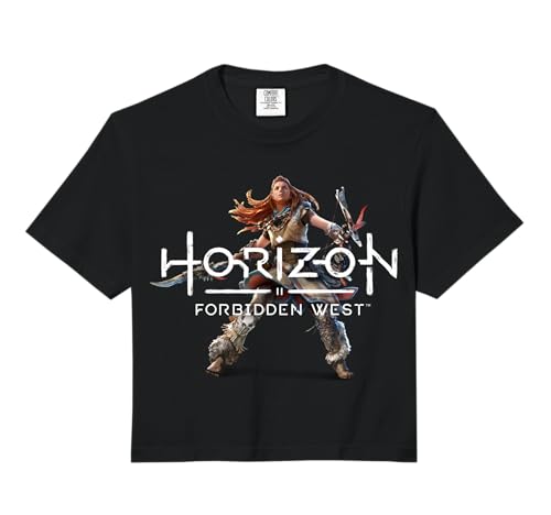 Horizon Forbidden West Aloy Combat Pose Portrait Comfort Colors Crop Top
