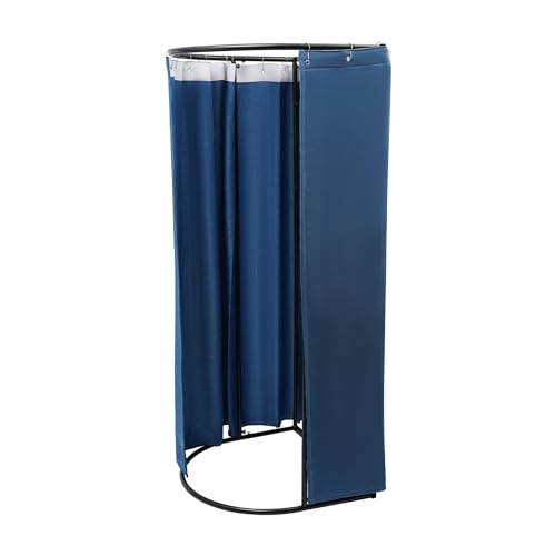 Cabina de Cambio Portátil Pop-Up, 78.7" Altura, Tienda de Privacidad con Cortina, Capacidad 66 lbs para Eventos, Camping, Fotografía (Azul) miniatura 6