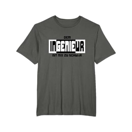 Dem Ingenieur ist nix zu schwör T-Shirt