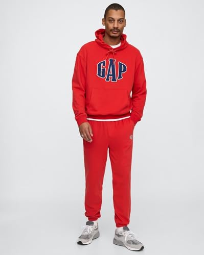 Image of Gap Men Regular Fit Unbrushed Track Pants
