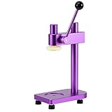 Máquina Cerradora De Latas Manual Con Base Fija Y Eje Elevable, Altura Ajustable, Máquina Cerradora De Vasos Para Botellas Pet De 250-700 Ml, Herramienta De Sellado Para Boba/té Con Leche purple