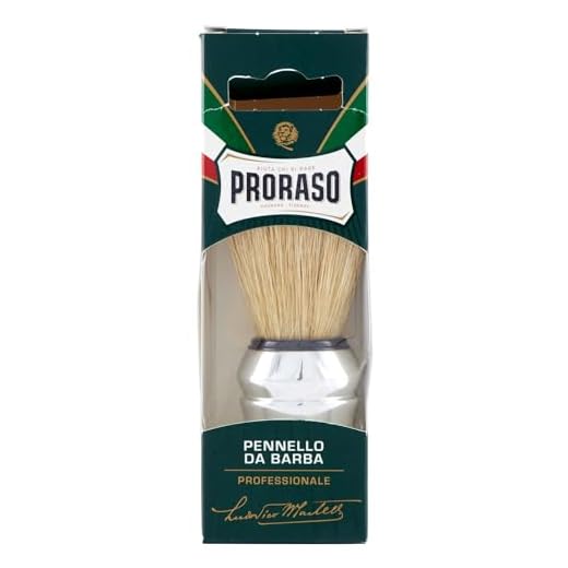 Proraso Professional Shaving Brush - Natural Boar Bristles - Premium Wet Shave Brush