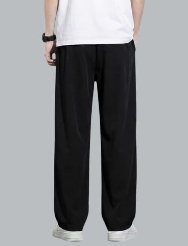 Image of Paralians Men's Loose Fit Track Pants for Men Comfortable Workout Joggers Stylish Casual Sports Trouser Pants for Gym Running